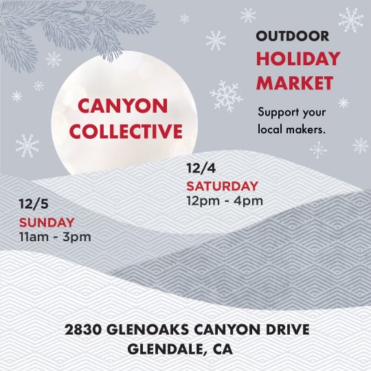 Canyon Collective Holiday Market This Weekend!