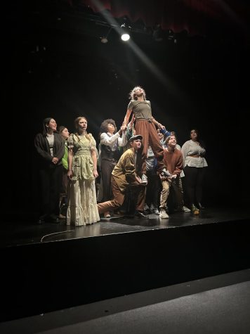 Hasmik Tumasyan goes on one awfully big adventure, with the help of her castmates. Photograph by Antione Cuellar-Morgan
