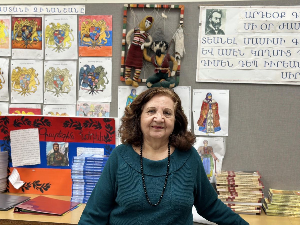 Ms. Lucin Hayrikyan has been teaching since 1972.