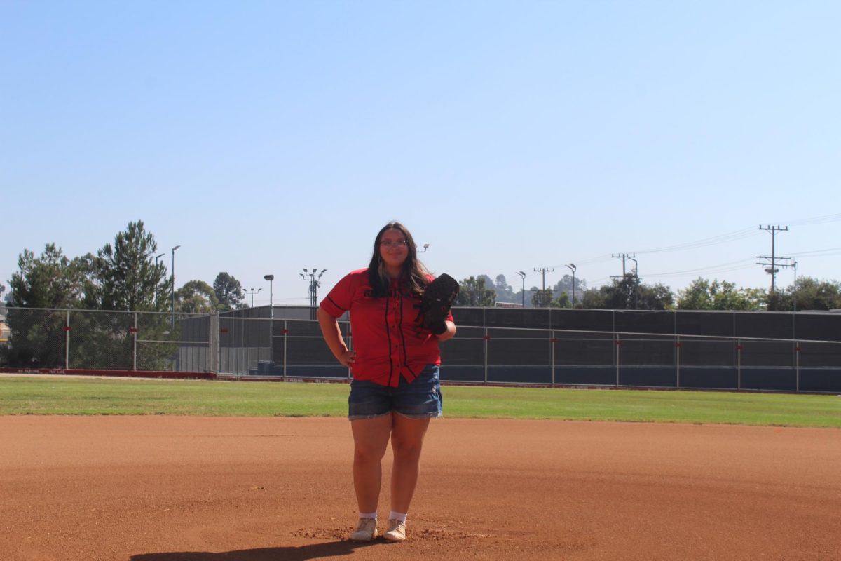 Natalie Minkler on the Mound!