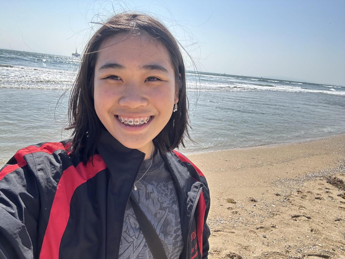 Breanna Lee at the beach