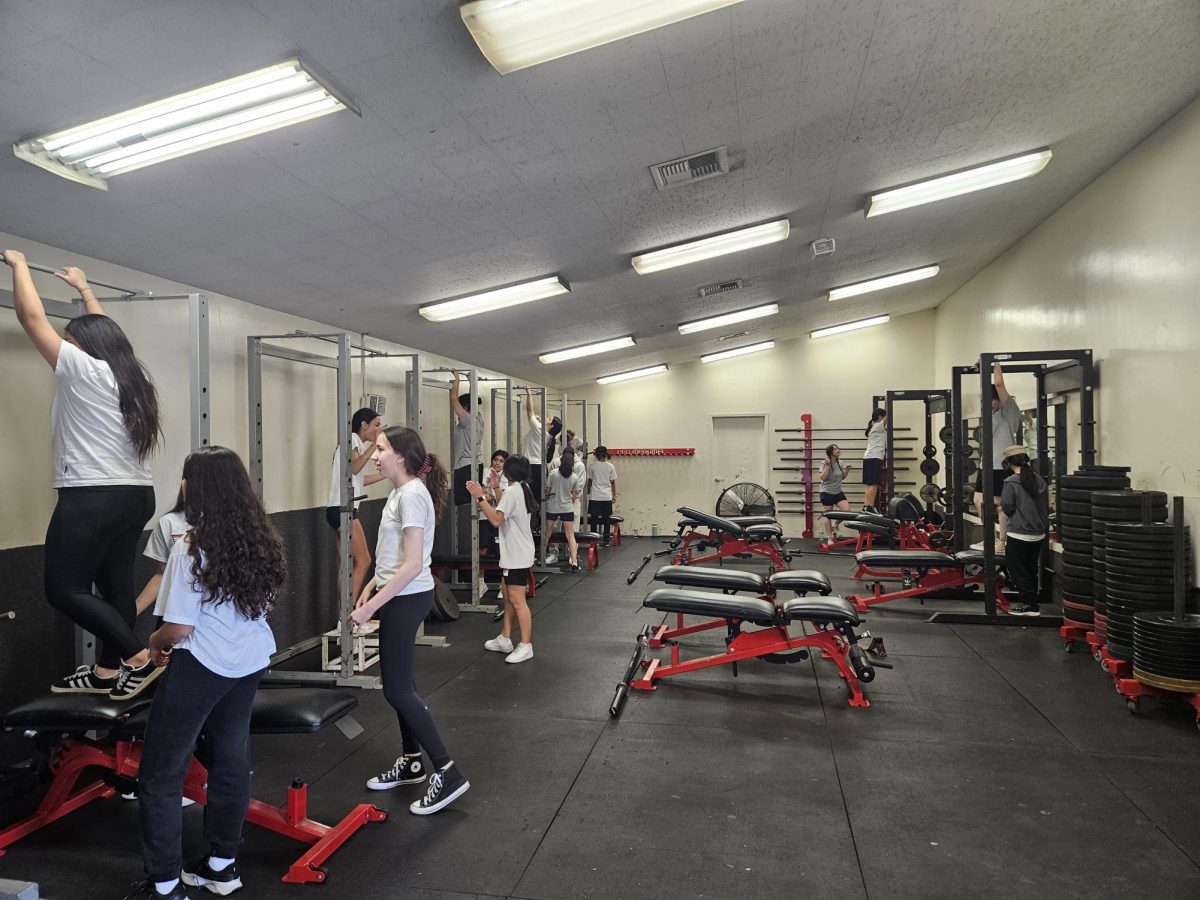 Mr. Belou’s Weightlifting Class is Repping GHS