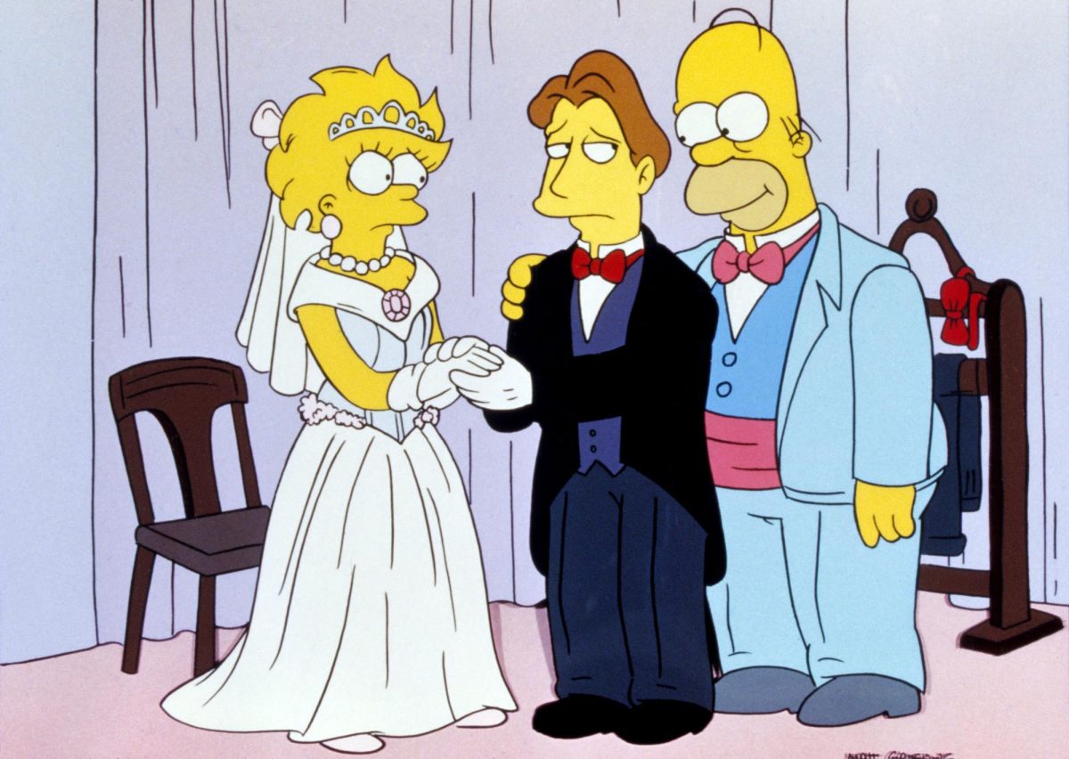 A moment from "Lisa's Wedding"