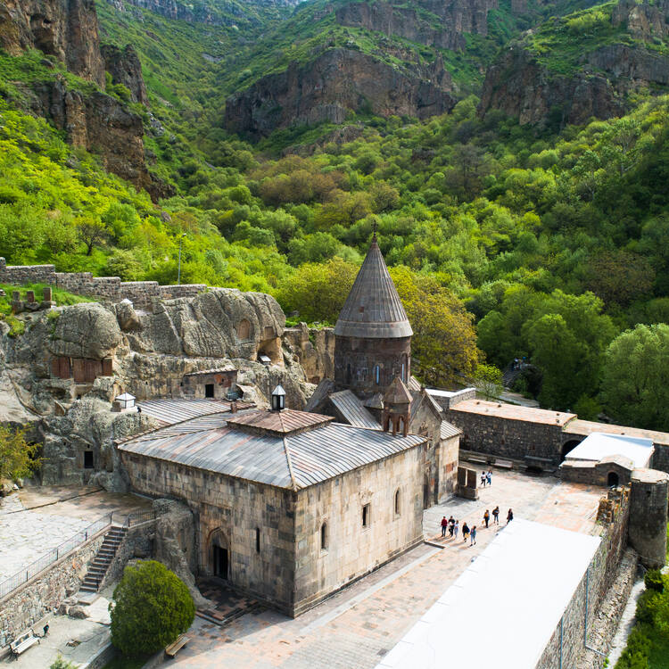 The Geghard Monastery