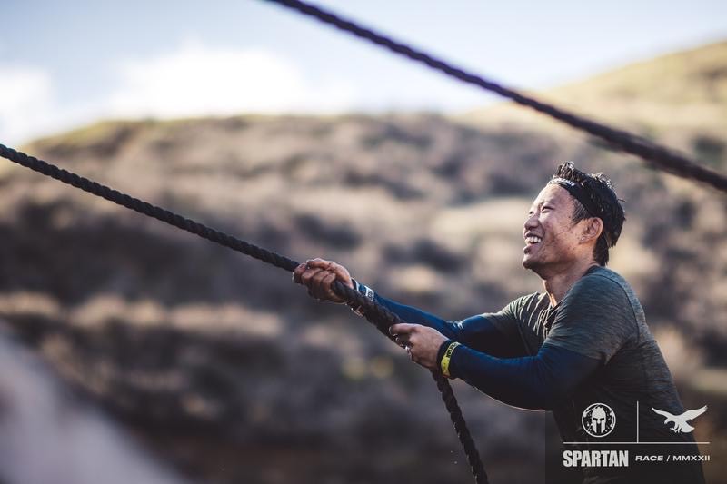 Mr. Chan pushes his limits at the Spartan Races.