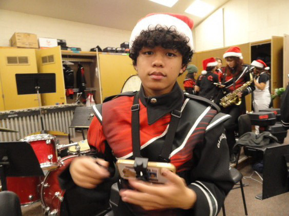 Reginald Briones loves the holidays!